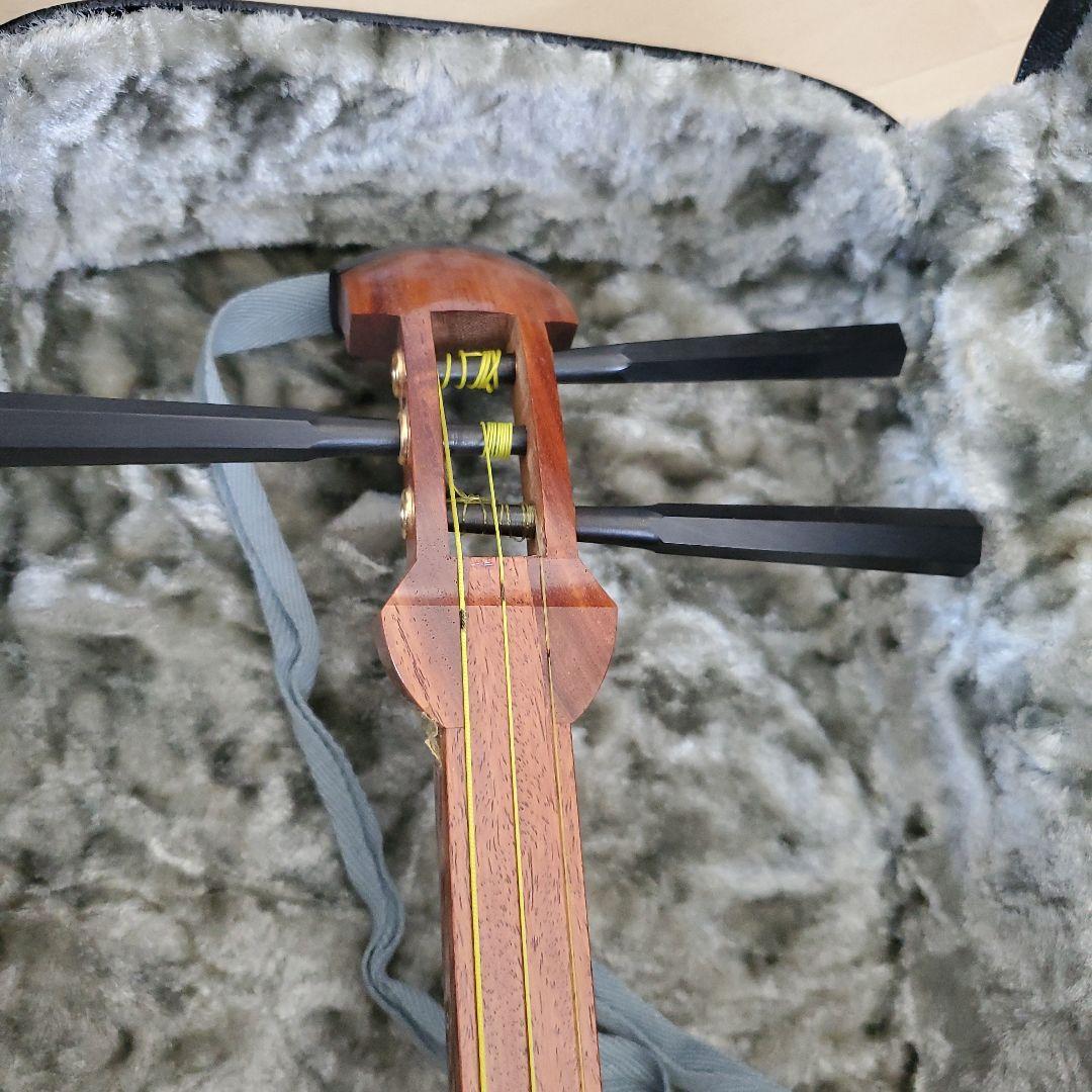 三味線 本体 中古 ケース付き 現状品