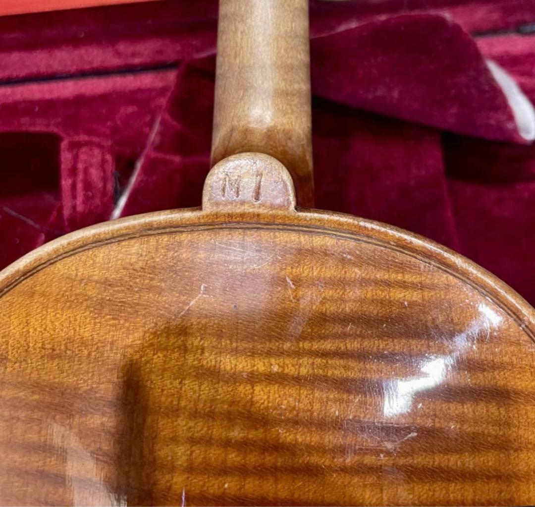 1/2 バイオリン モダン フレンチ 一枚板 フランス 1900年頃