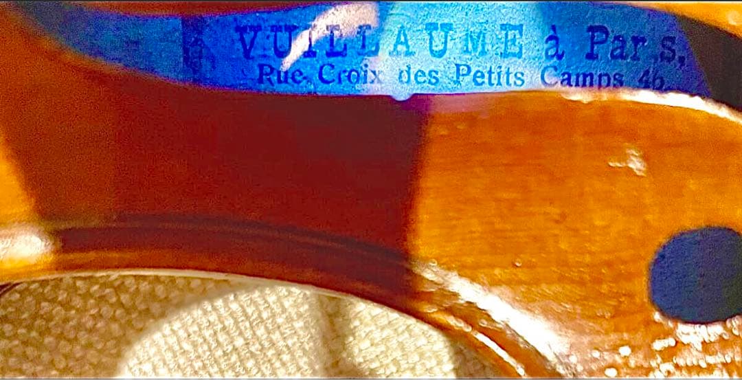 1/2 バイオリン モダン フレンチ 一枚板 フランス 1900年頃