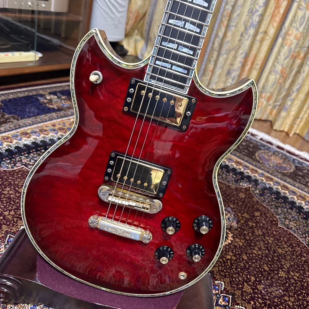 YAMAHA SG-2000キルト ワインレッドバースト