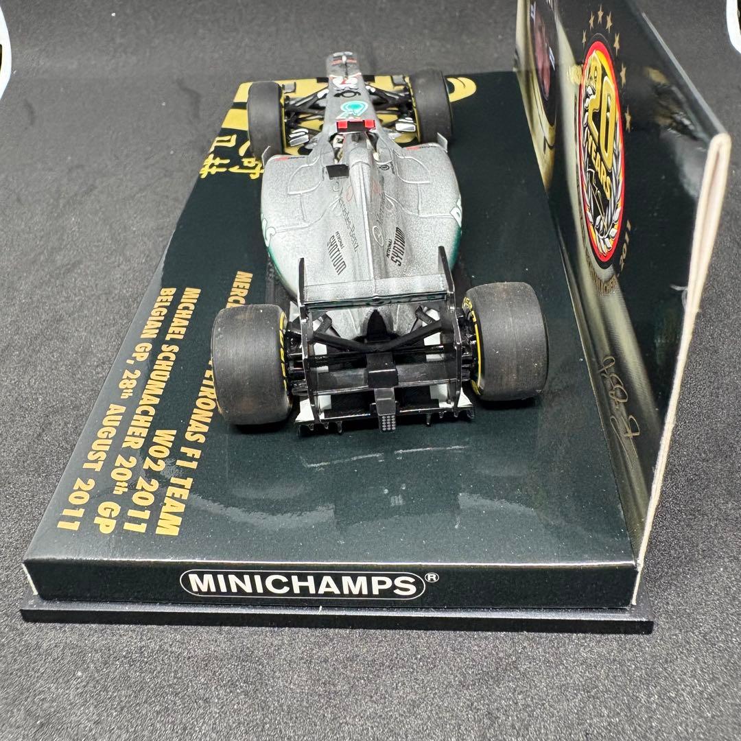 1/43 PMA メルセデス W02 M.シューマッハ2011 ベルギーGP