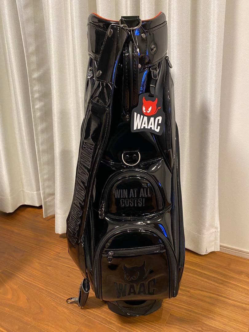 WAAC ゴルフバッグ ブラック