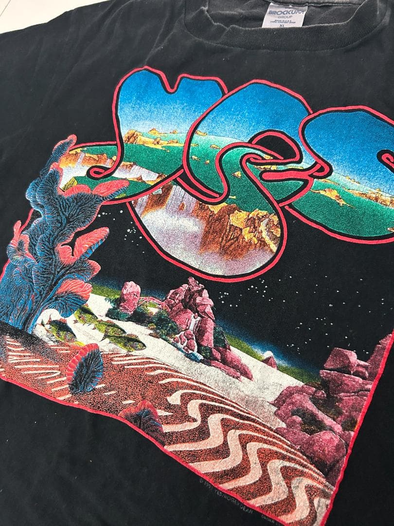 【希少】YES　ワールドツアー ヴィンテージ Tシャツ ブラック サイズXL