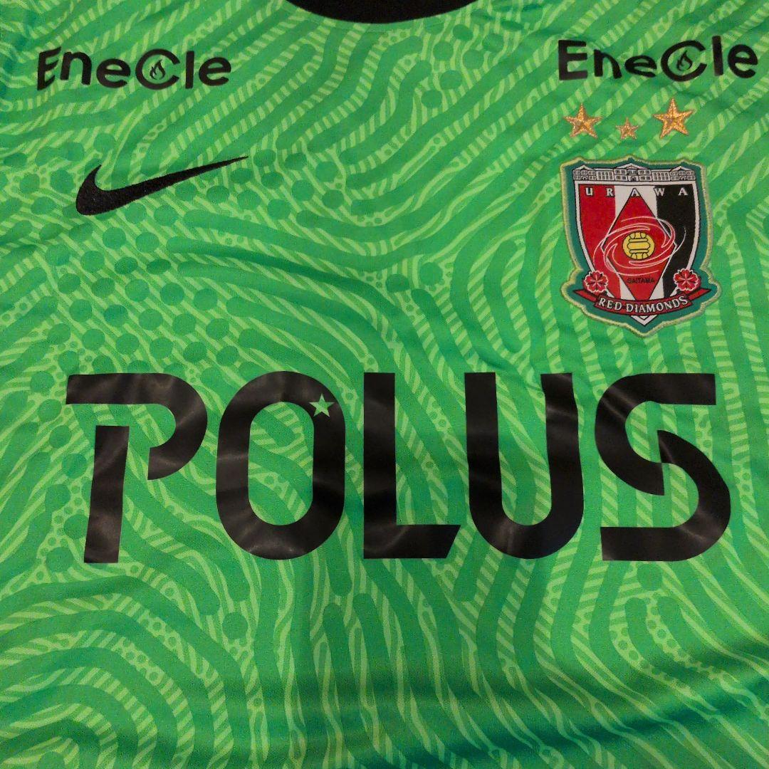 【新品】ナイキ 浦和レッズ オーセンティックユニフォーム L　選手サイン入り