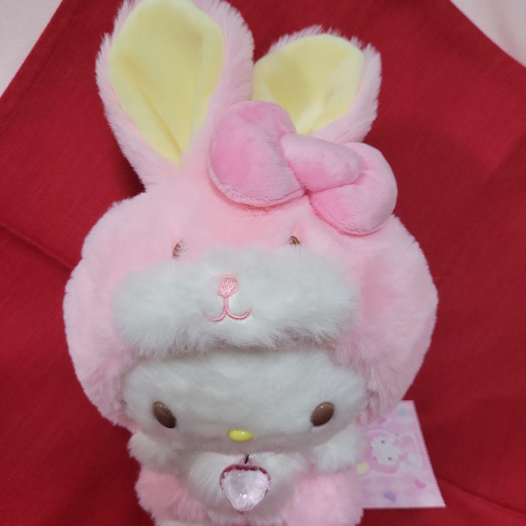 ふわふわ スノーデザイン ポチャッコ・フェアリーラビット キティ ぬいぐるみ
