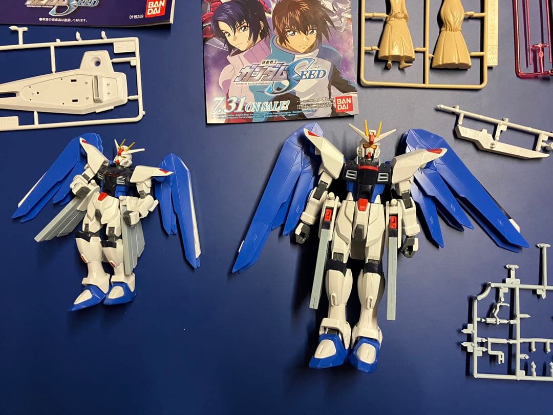 フリーガンダム　ジャスティスガンダム　ジャンクまとめ売りj103