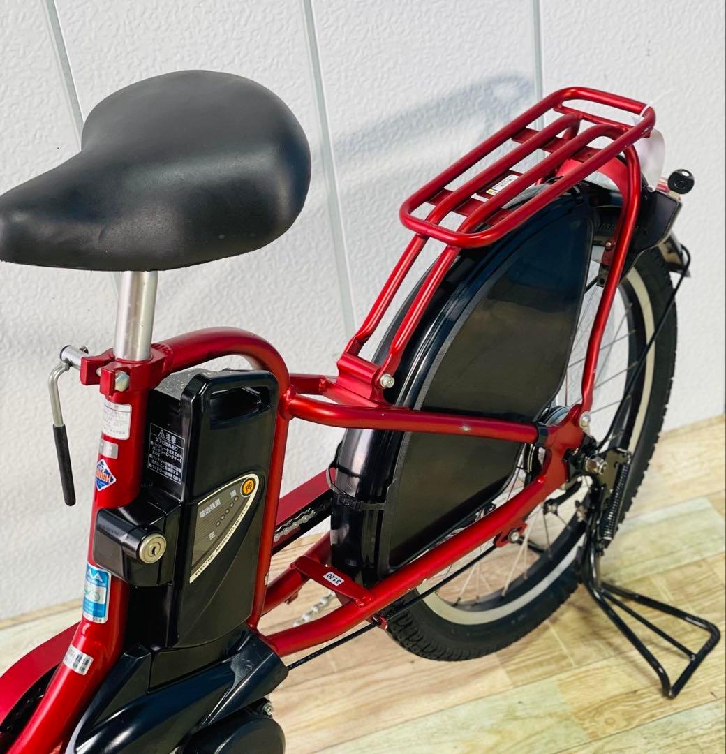 3120ブリヂストン8.9アンペア　3人乗り対応子供乗せ　電動アシスト自転車