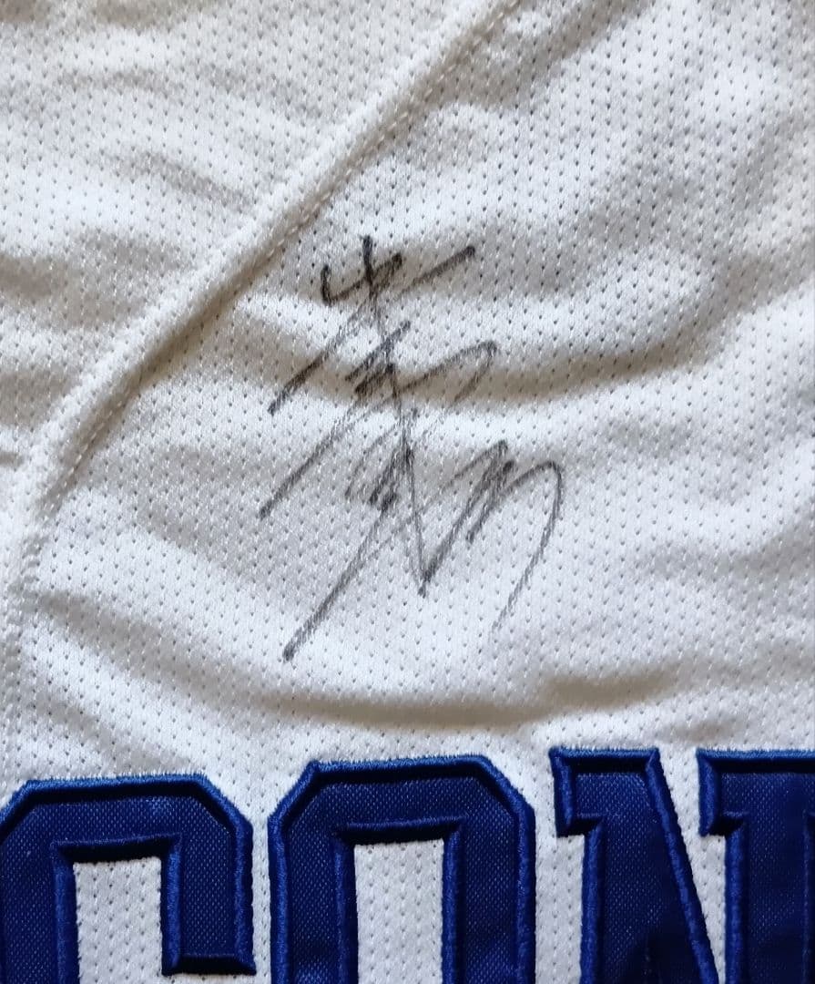 【当時物　サイン】中日　ドラゴンズ　福留　ホーム　ユニフォーム　ミズノ　M