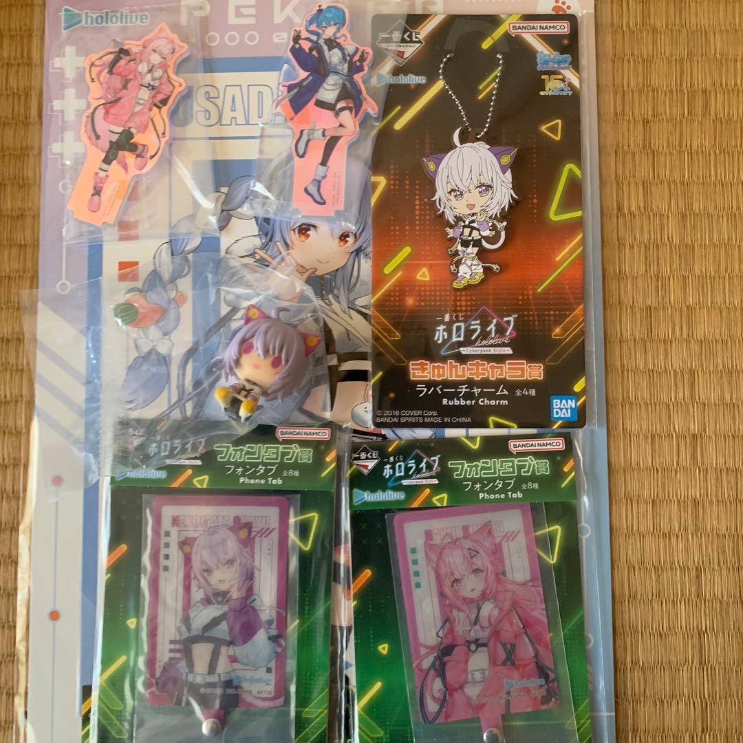 一番くじ ホロライブ 猫又おかゆフィギュア＋おまけ8点セット