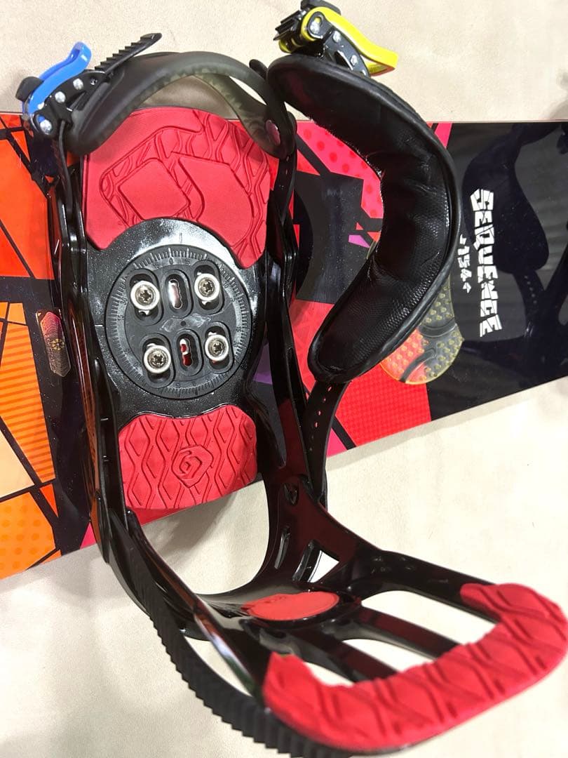 美品　スノーボードセット　SALOMONセット　154 ビンディング付　ケース付