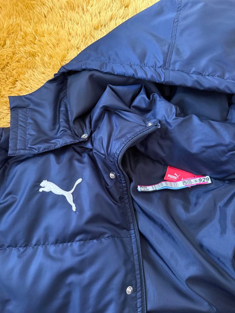 【PUMA】ダウンベンチコート／2XL・3L相当／防寒・観戦・部活◎