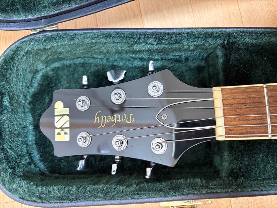 【希少、美品】ESP potbelly TR 専用ハードケース付き