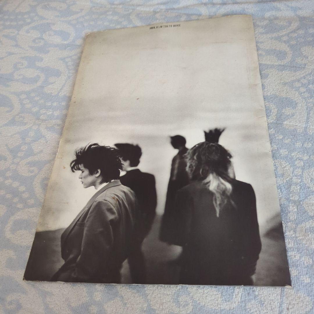 yo-yo19891229TOKYODOMEBUCK-TICKパンフレット