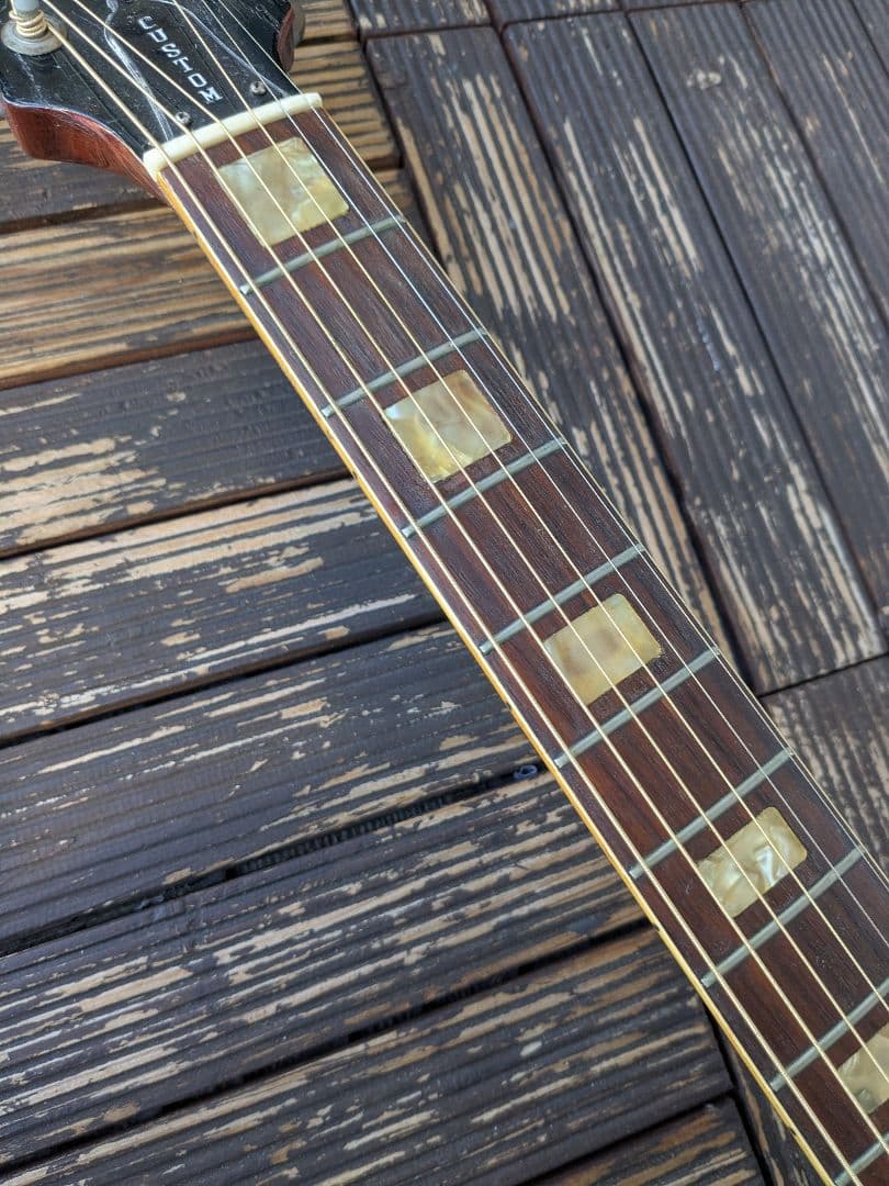 【希少】Aria ギブソンコピーモデル｜現状品・ネック折れ等ジャンク