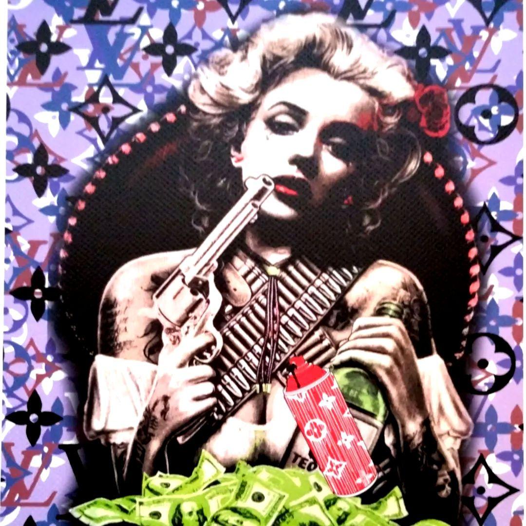 death nyc 世界限定100枚　マリリンモンロー　アンディウォーホル