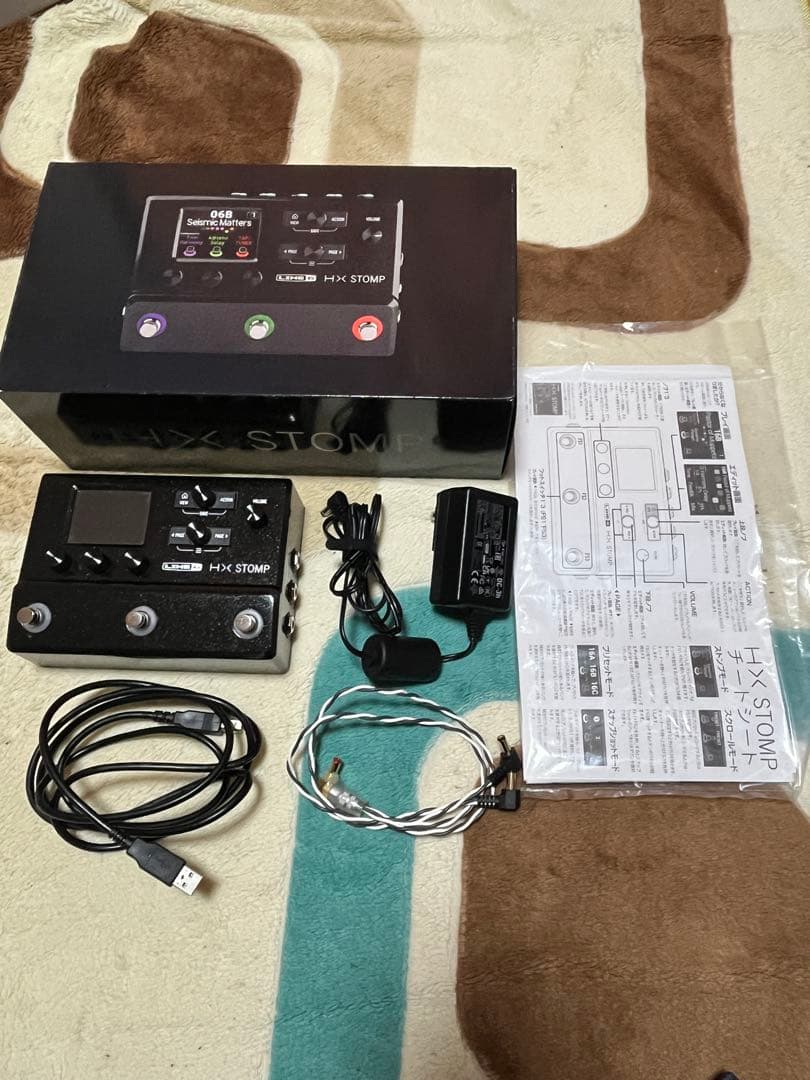 ★Line6 HX Stomp ＆ オヤイデ DC-3398
