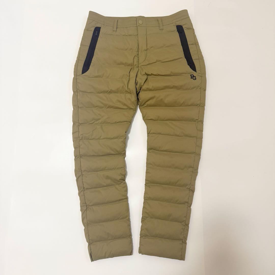 パーリーゲイツ　パンツ　中綿　ストレッチ　ベージュ　防寒　サイズ6　メンズ