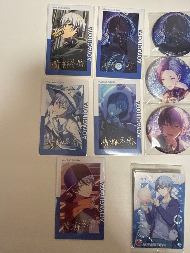 プロセカ 青柳冬弥 まとめ売り 箔押し グリ缶 エピカ 6b 10b ころっと