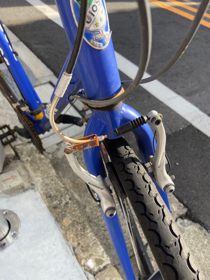 GIOS MISTRAL クロスバイク 青