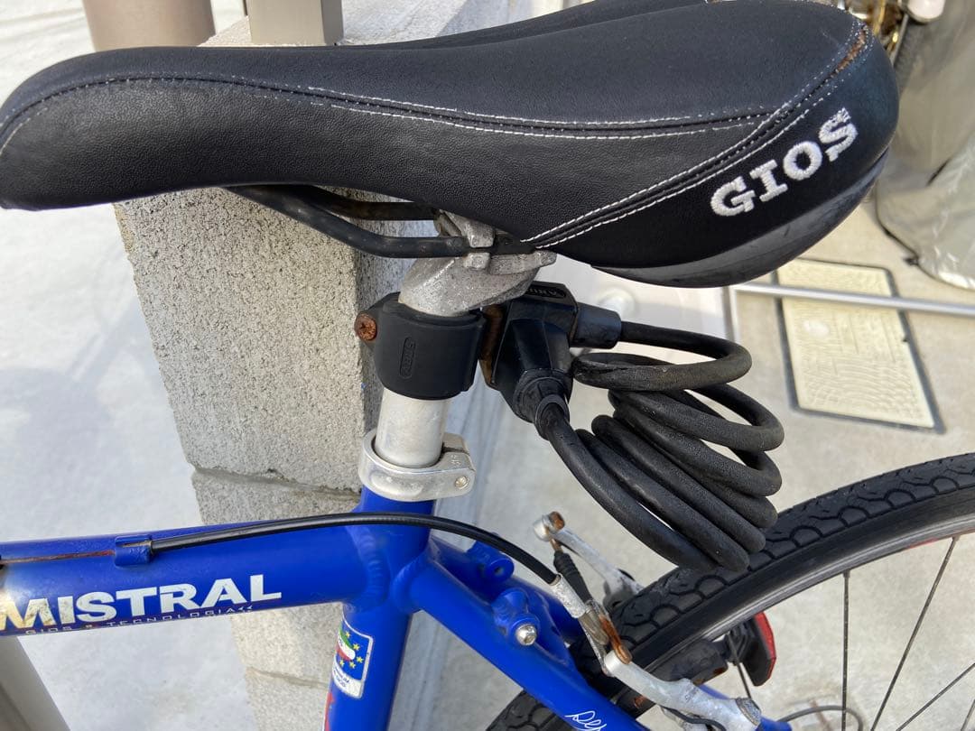 GIOS MISTRAL クロスバイク 青