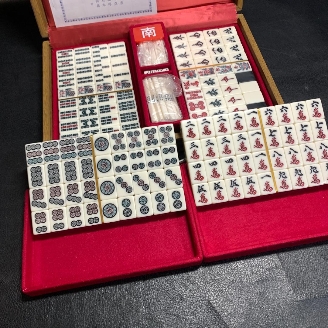 新品 ミズノ 丸一 高級麻雀牌