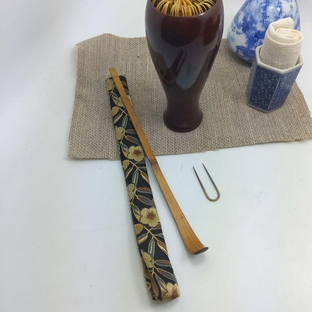 茶道具・茶箱10点セット、美品