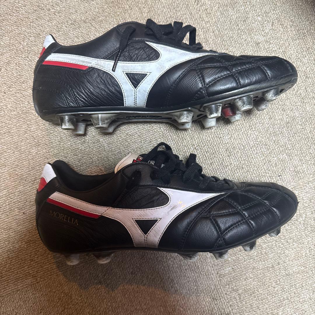 25.5cmミズノ モレリア II JAPAN ショートタン/クロスステッチ
