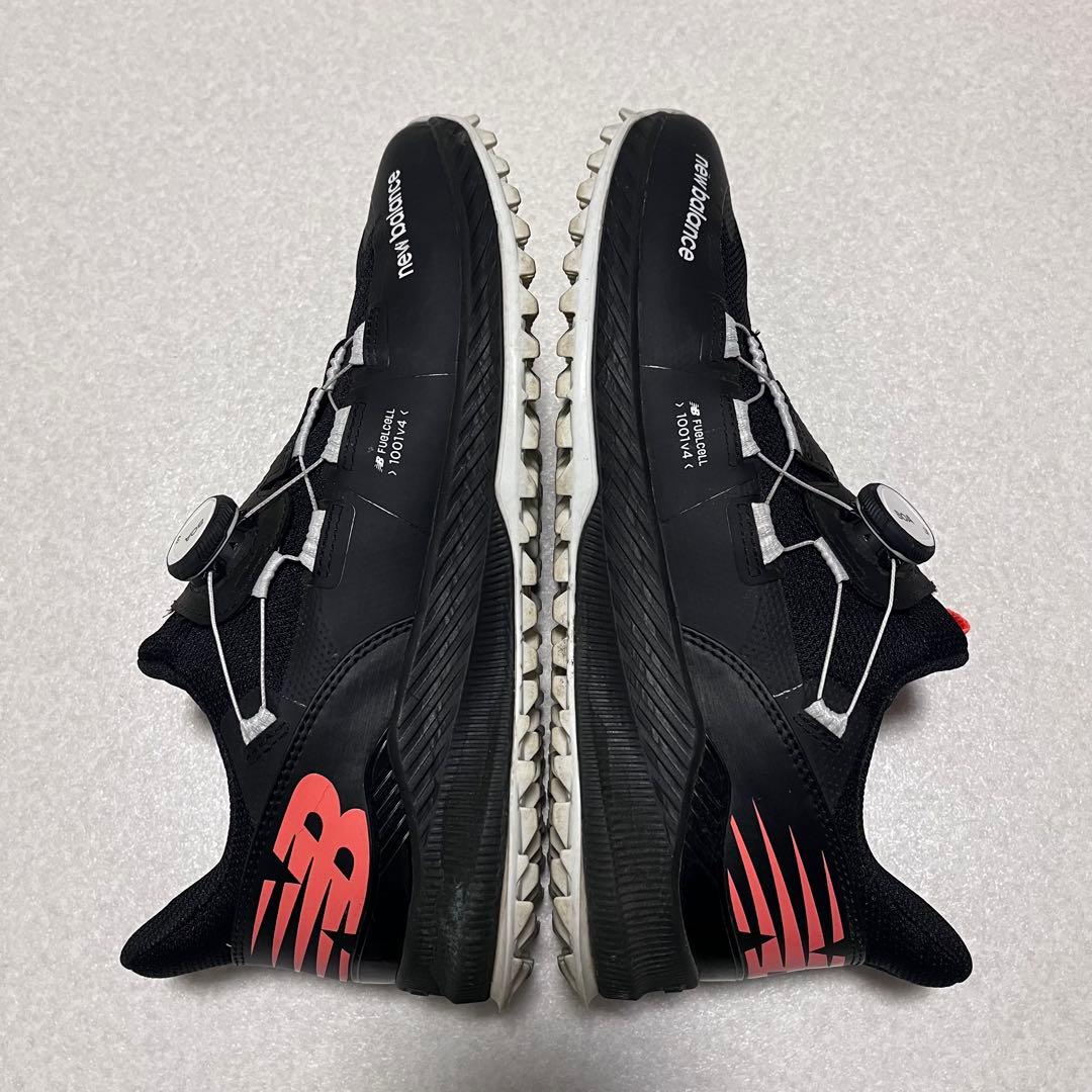 ニューバランス ゴルフシューズ BOA FuelCell ブラック 27cm