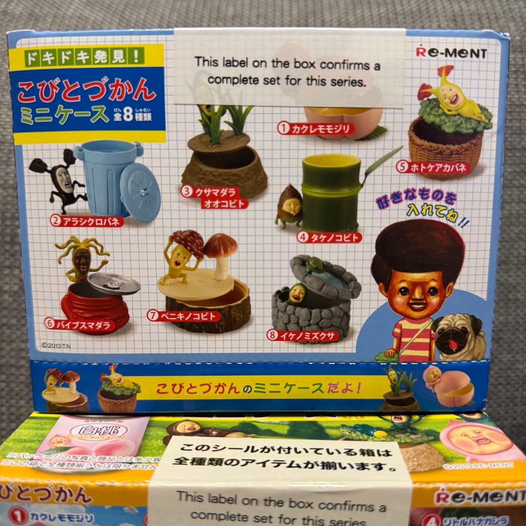 未開封 こびとづかん ミニケース 1弾2弾コンプリートセット