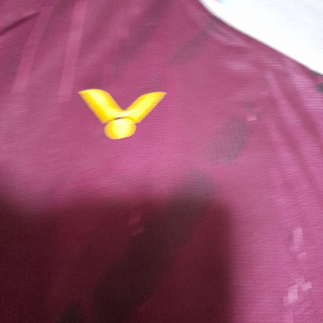 完売XL【奈良岡選手着用正規品】ビクター ゲームシャツ T-55000