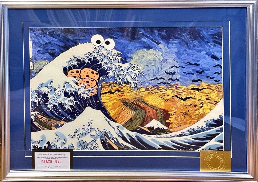 額込 世界限定100枚DEATH NYC アートポスター 現代アート 41