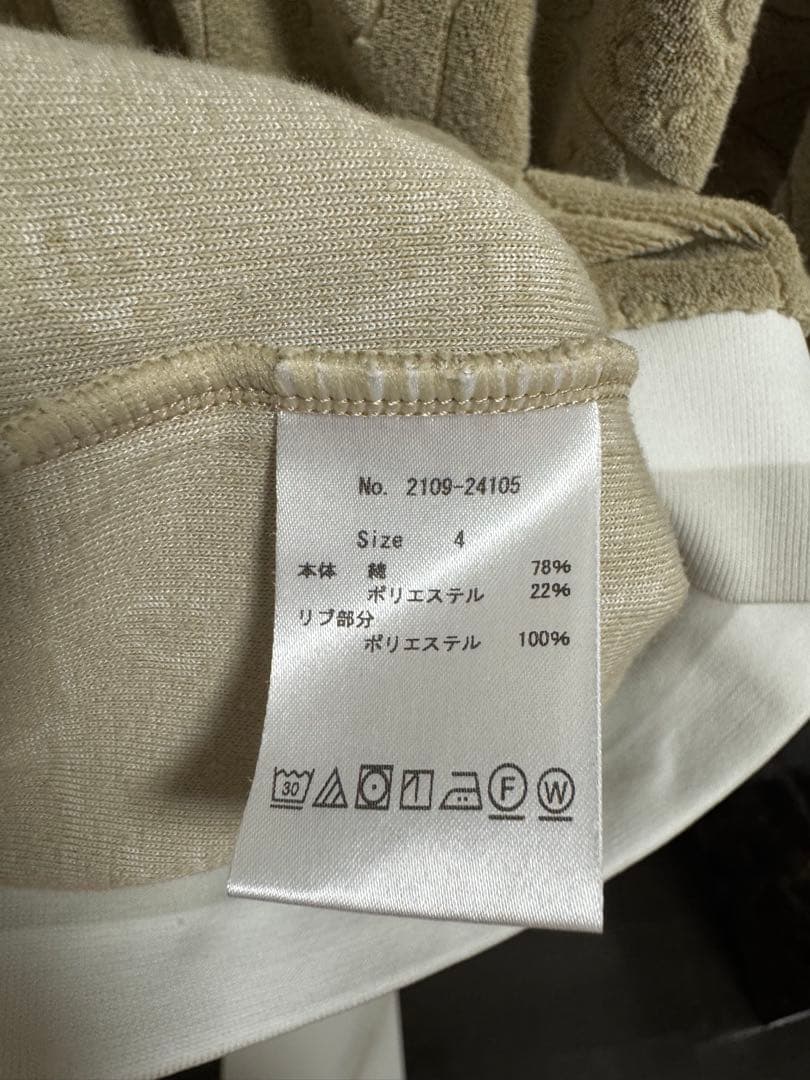 CPG GOLF メンズ パイル 半袖 シャツ ベージュ