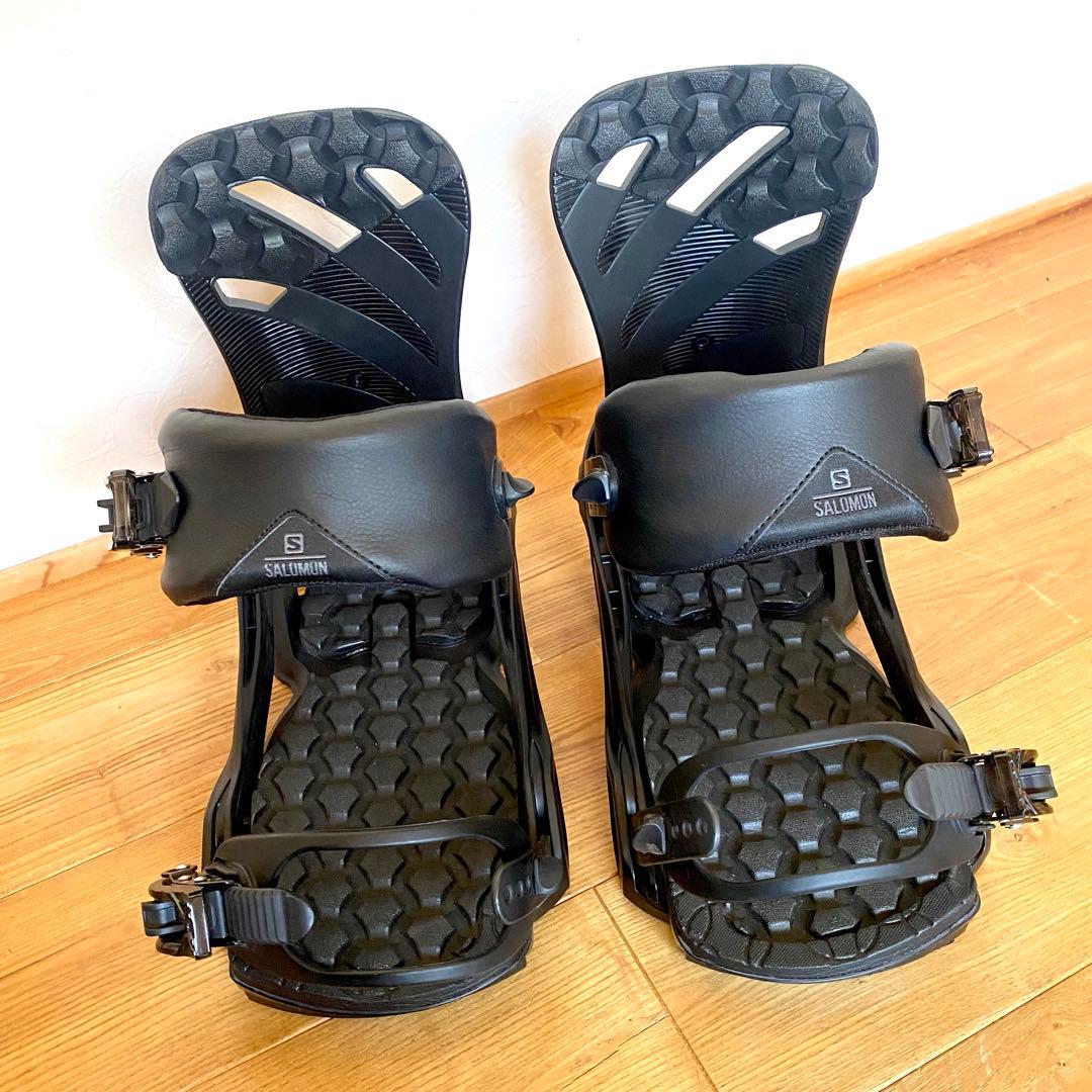 美品 SALOMON RHYTHM サイズM スノーボード ビンディング 黒