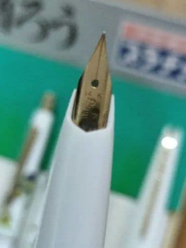 【未使用品】昭和プラチナ万年筆ペン先14金、シャープペンシル、ボールペンセット