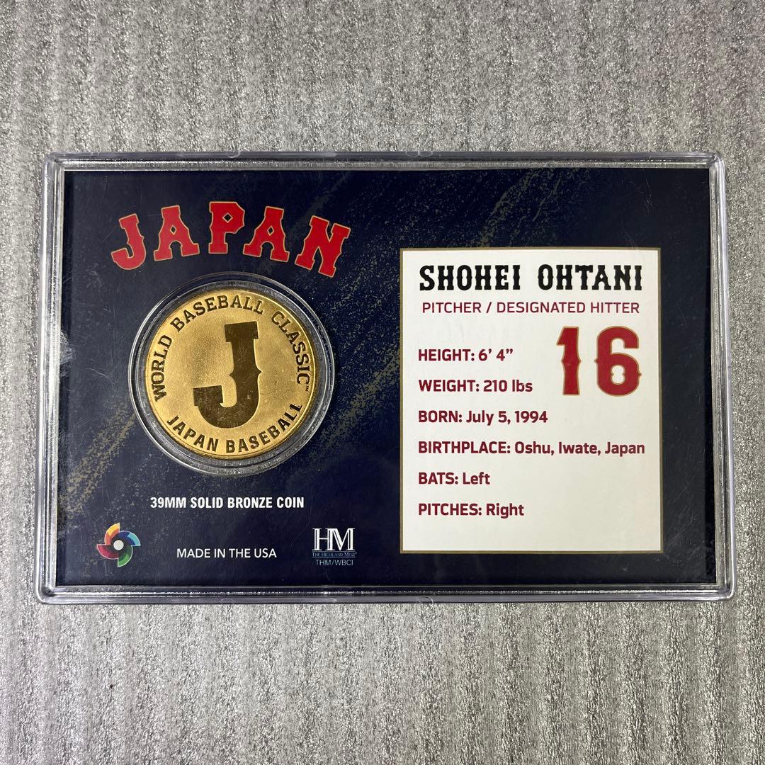 WBC2023優勝記念カード　大谷翔平選手 16番