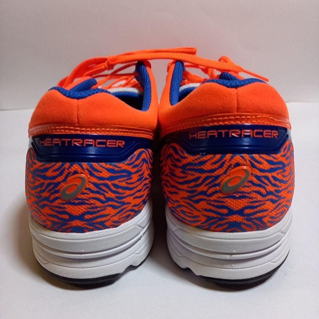 (未使用品) アシックス ヒートレーサー オレンジ 27cm