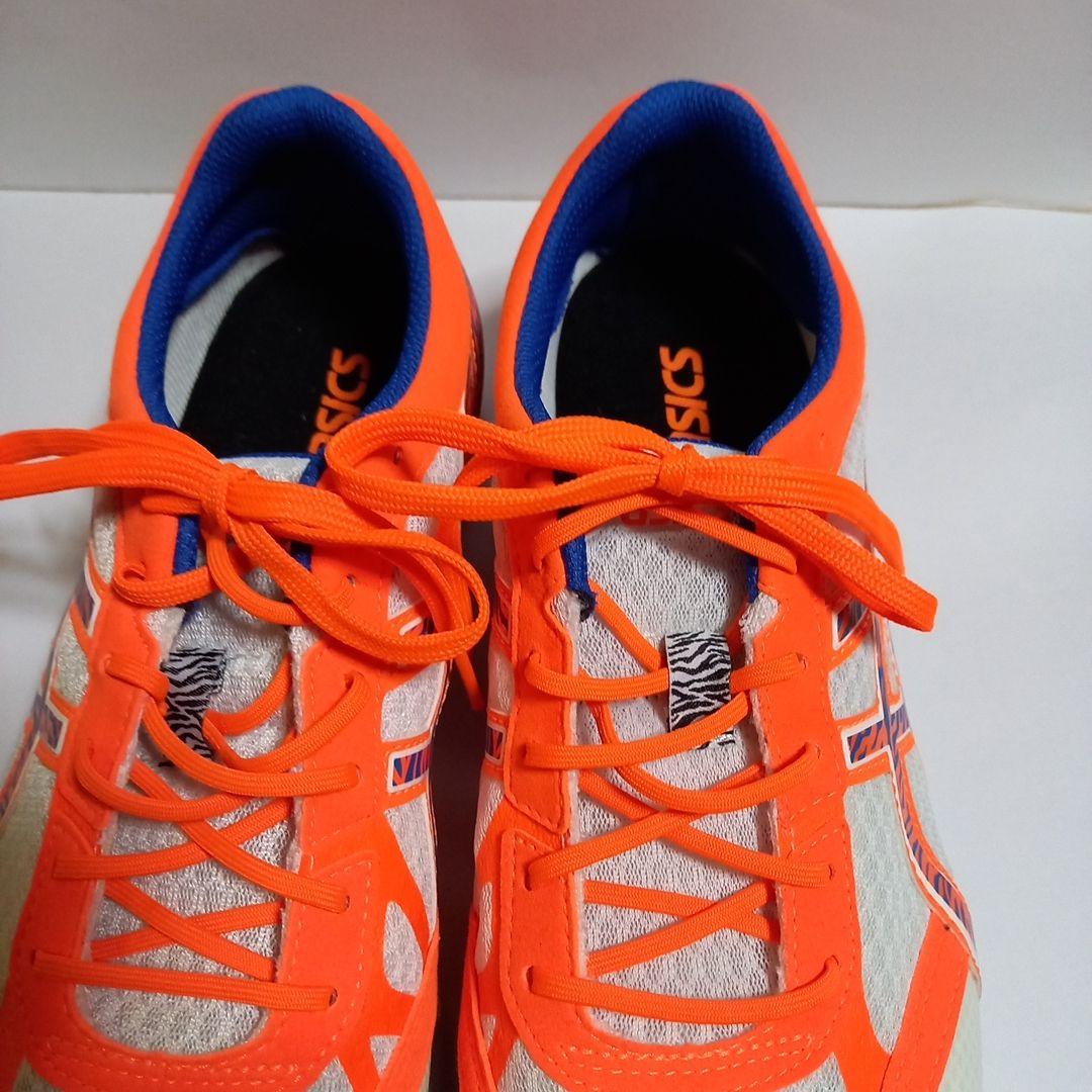 (未使用品) アシックス ヒートレーサー オレンジ 27cm