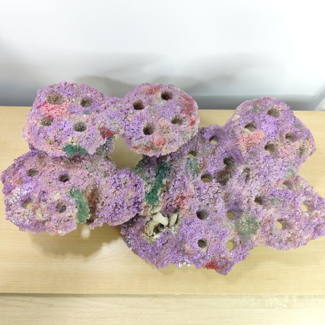 ✐プラグ穴付き 新品 人工ライブロック 60cm海水水槽用 レプリカ 安い3