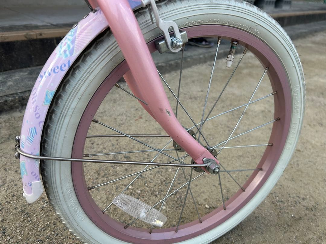 メゾピアノ　自転車　18インチ