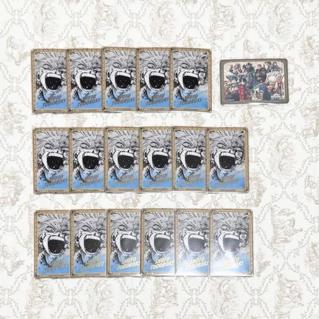 ヒロアカ 轟焦凍 クリカ ステッカー 18点セット