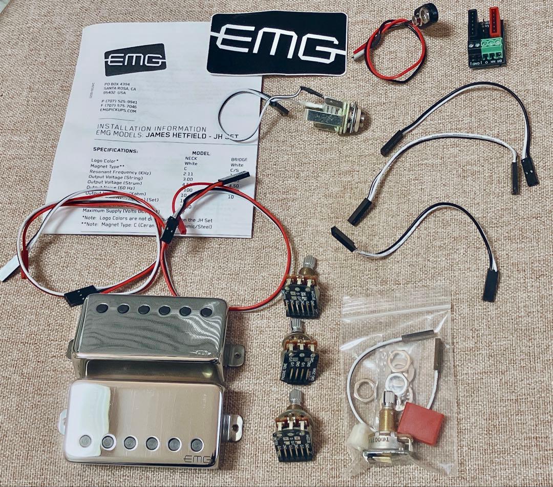 美品 定価¥42,300 EMG JH ＋純正セレクタ B289