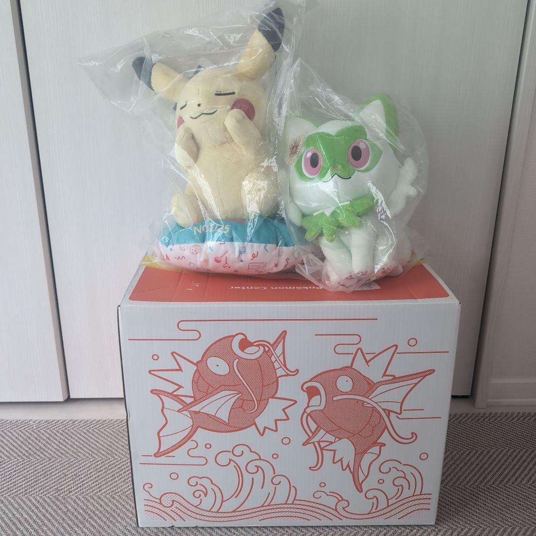 【 新品未使用 】2026★ピカピカボックス（ピカチュウ無）＆一番くじぬいぐるみ