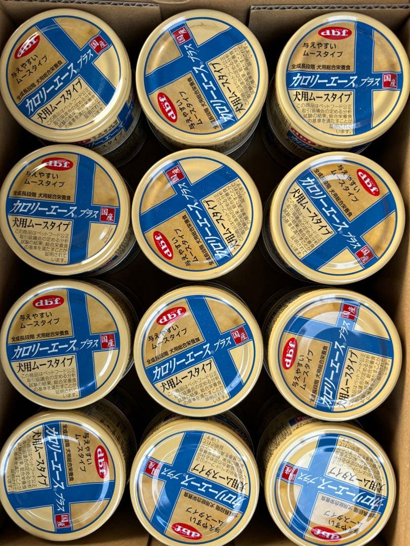 3ケース◼︎デビフカロリーエースプラス犬用ムースタイプ72個