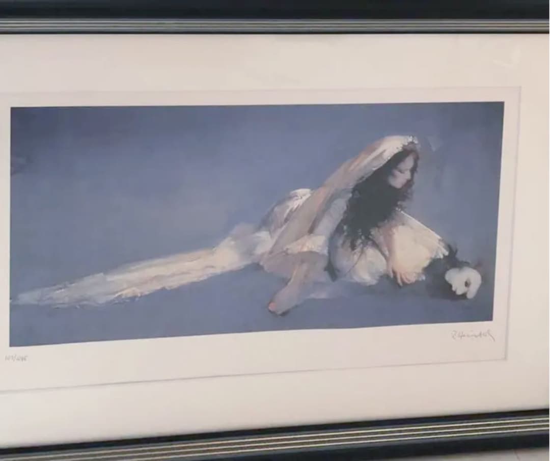 オペラ座の怪人　リトグラフ