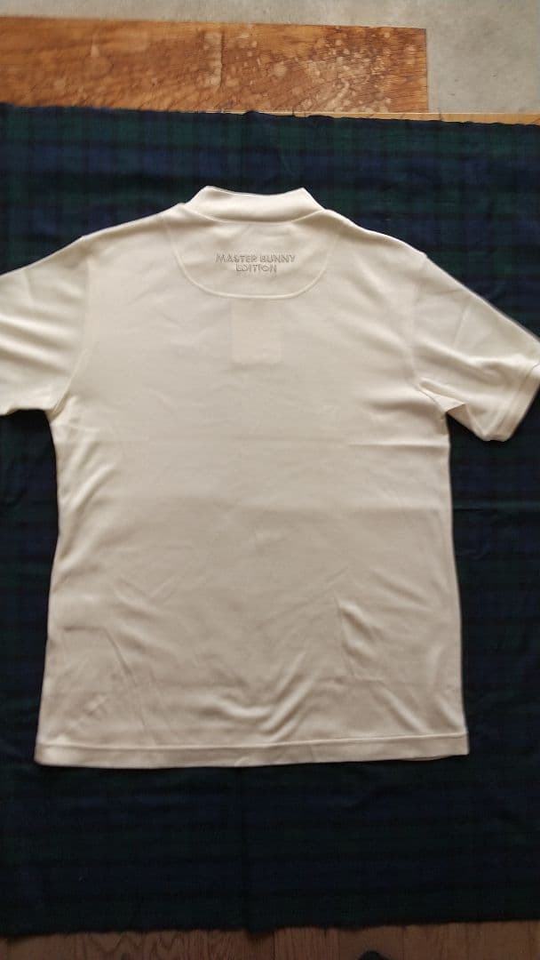 新品未使用 パーリーゲイツ マスターバニー シルク100%半袖ハイネック