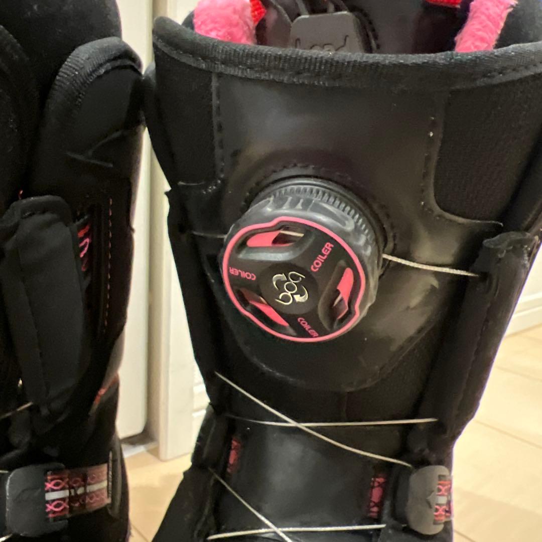 【比較的美品_即日発送】head スノボブーツFIVE WMN BOA 23cm