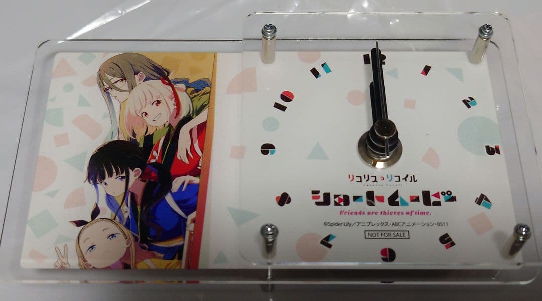【30名限定／非売品】リコリス・リコイル A賞 アクリルクロック