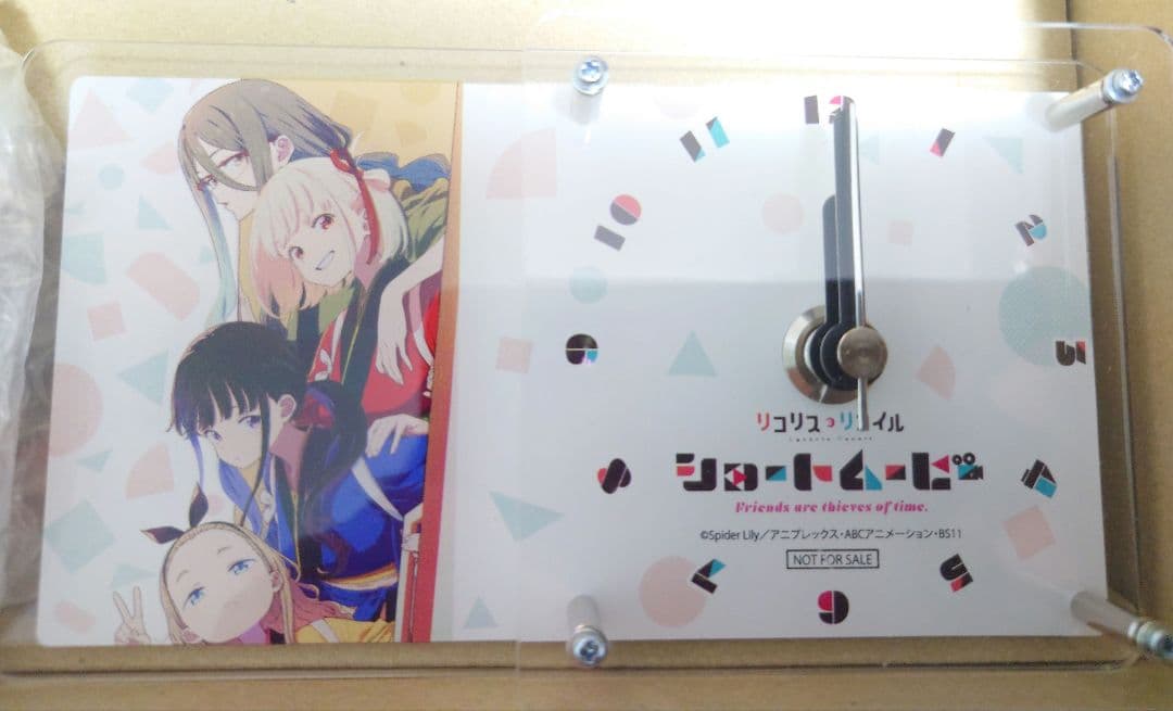 【30名限定／非売品】リコリス・リコイル A賞 アクリルクロック