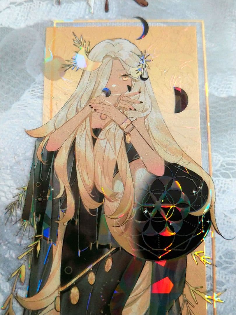 J740＃辉夜姬 (贝壳光)喵啪叽切り売り海外人物マステ女の子