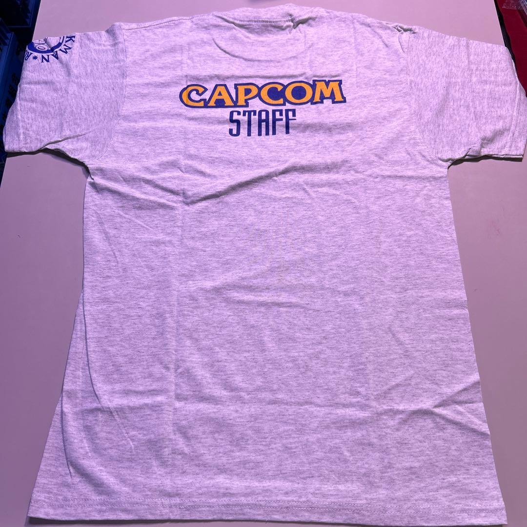 CAPCOMスタッフ用Tシャツ　非売品　当時物　未使用　ロックマン